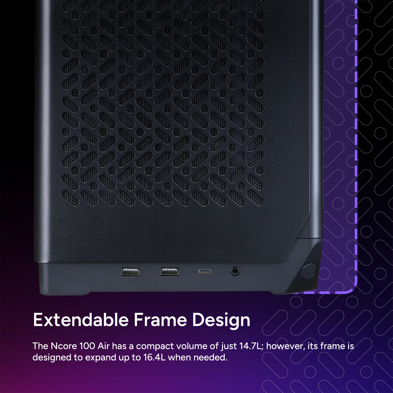 Cooler Master NCORE 100 Air S - Mini-ITX PC Air Cooler Included + V850W SFX Gold - Image 4